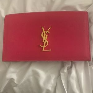 Ysl red clutch